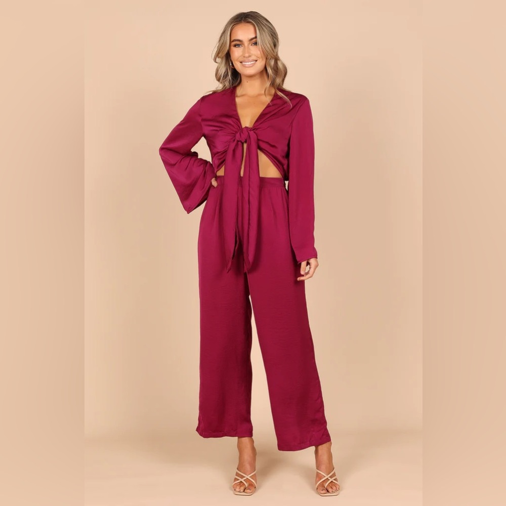 NWT Petal & Pup Pluto Jumpsuit in Magenta size XL